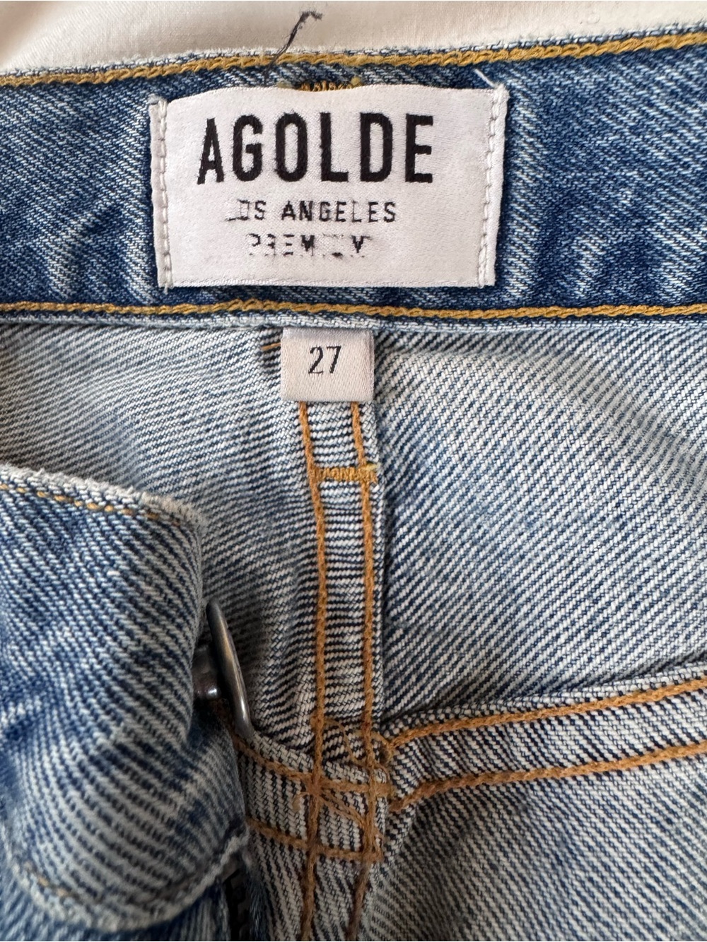 AGOLDE Pinch Waist Light Straight Leg Jeans - Picture 3 of 4